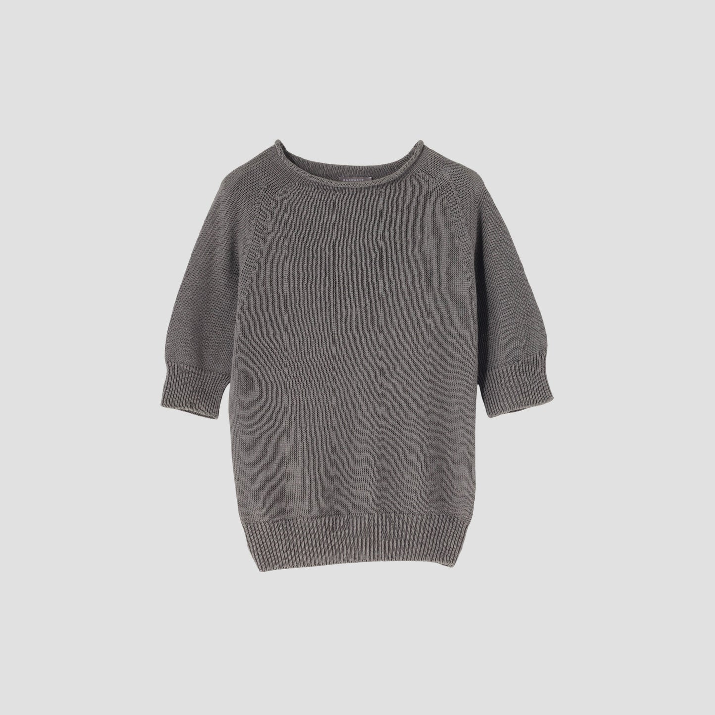 CAST OFF ROLL NECK KNIT