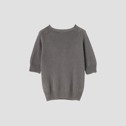 CAST OFF ROLL NECK KNIT