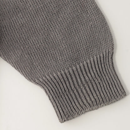 CAST OFF ROLL NECK KNIT
