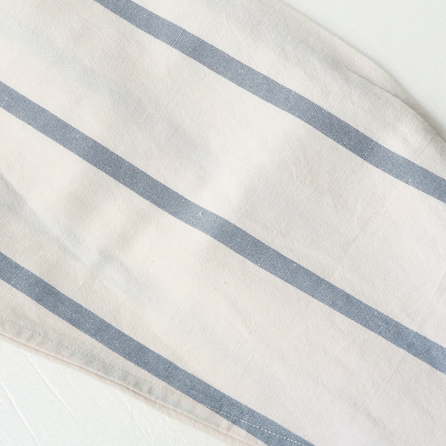 BOLD STRIPE COTTON LINEN SHIRT