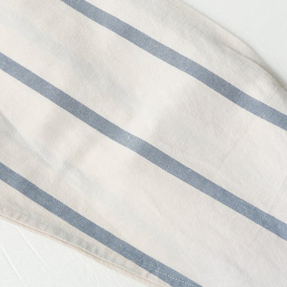 BOLD STRIPE COTTON LINEN SHIRT