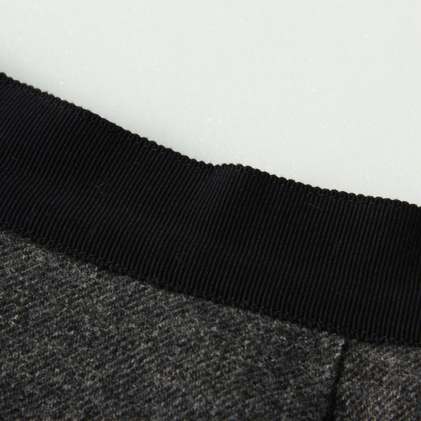 WOOL LINEN TWEED SKIRT