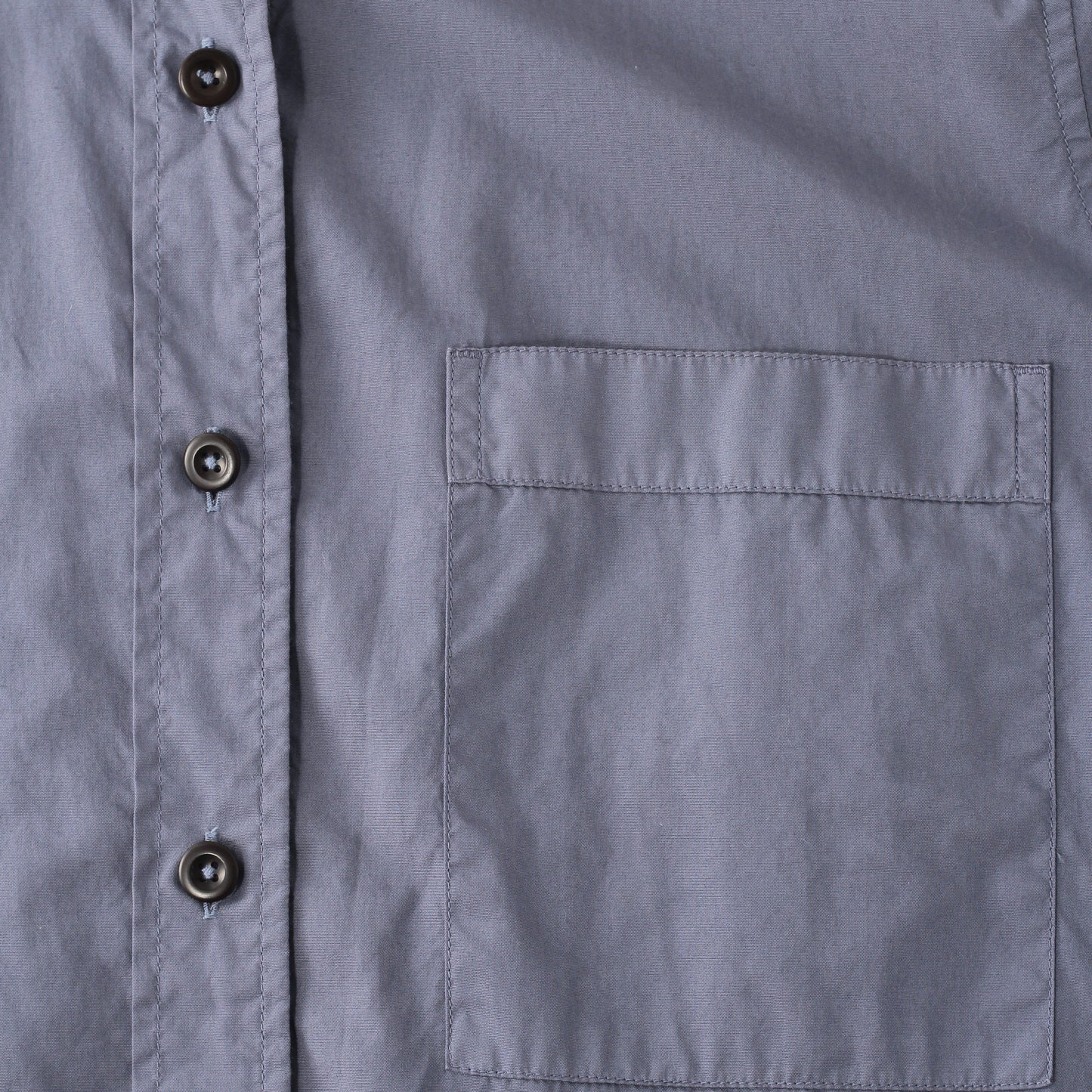 GARMENT DYE BASIC POPLIN DRESS