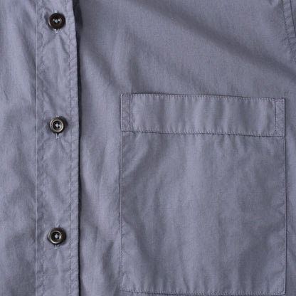 GARMENT DYE BASIC POPLIN DRESS