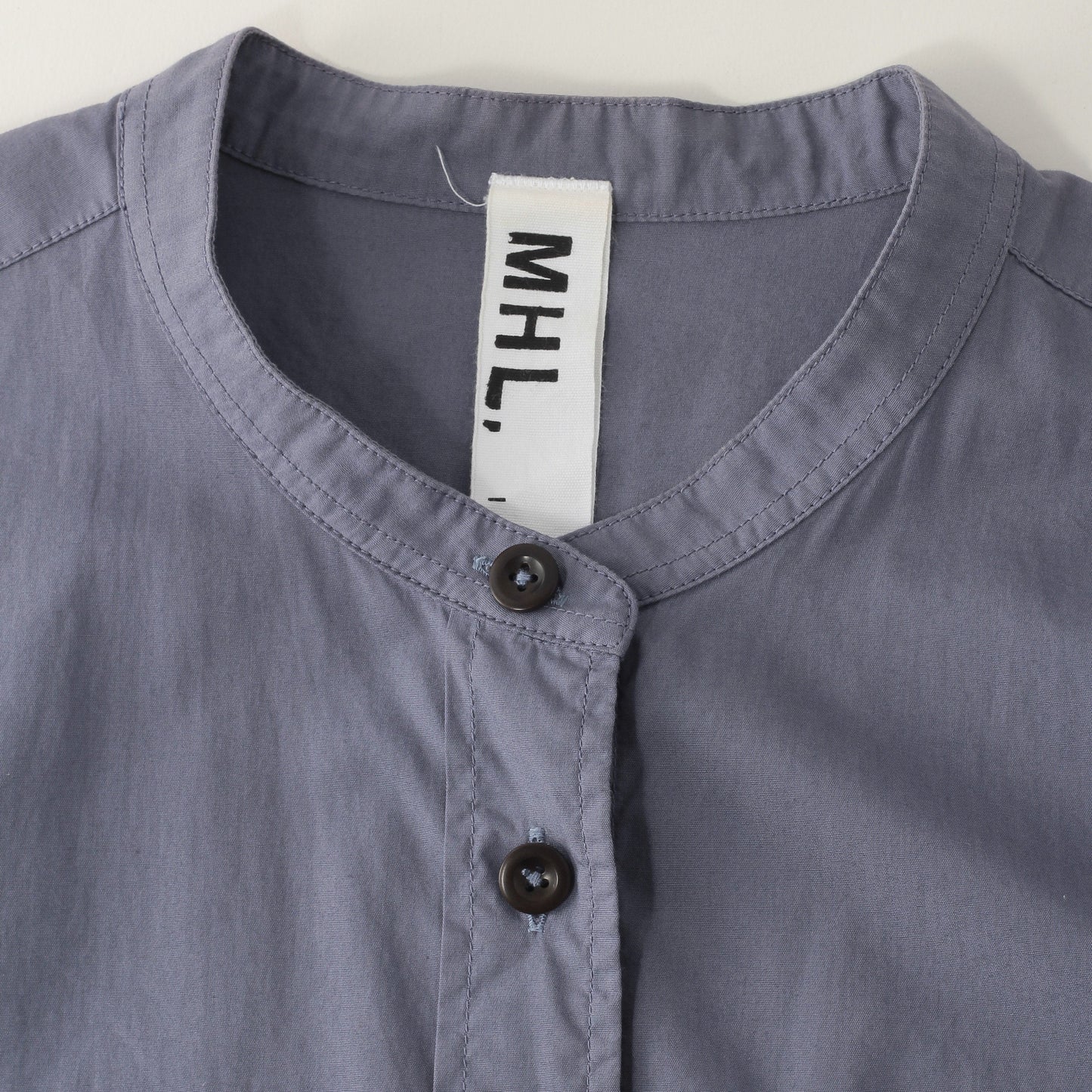 GARMENT DYE BASIC POPLIN DRESS