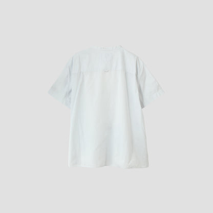 GARMENT DYE COTTON LINEN SHIRT