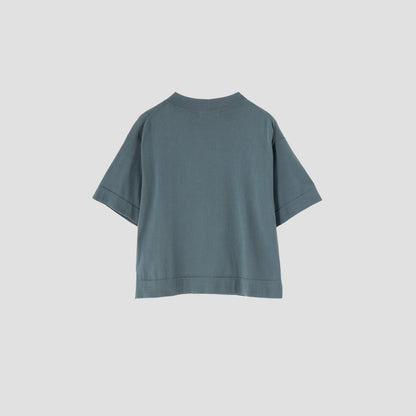 TWISTED COTTON SILK KNIT