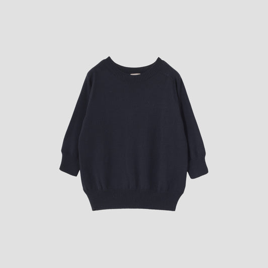 WOOL COTTON JUMPER KNIT