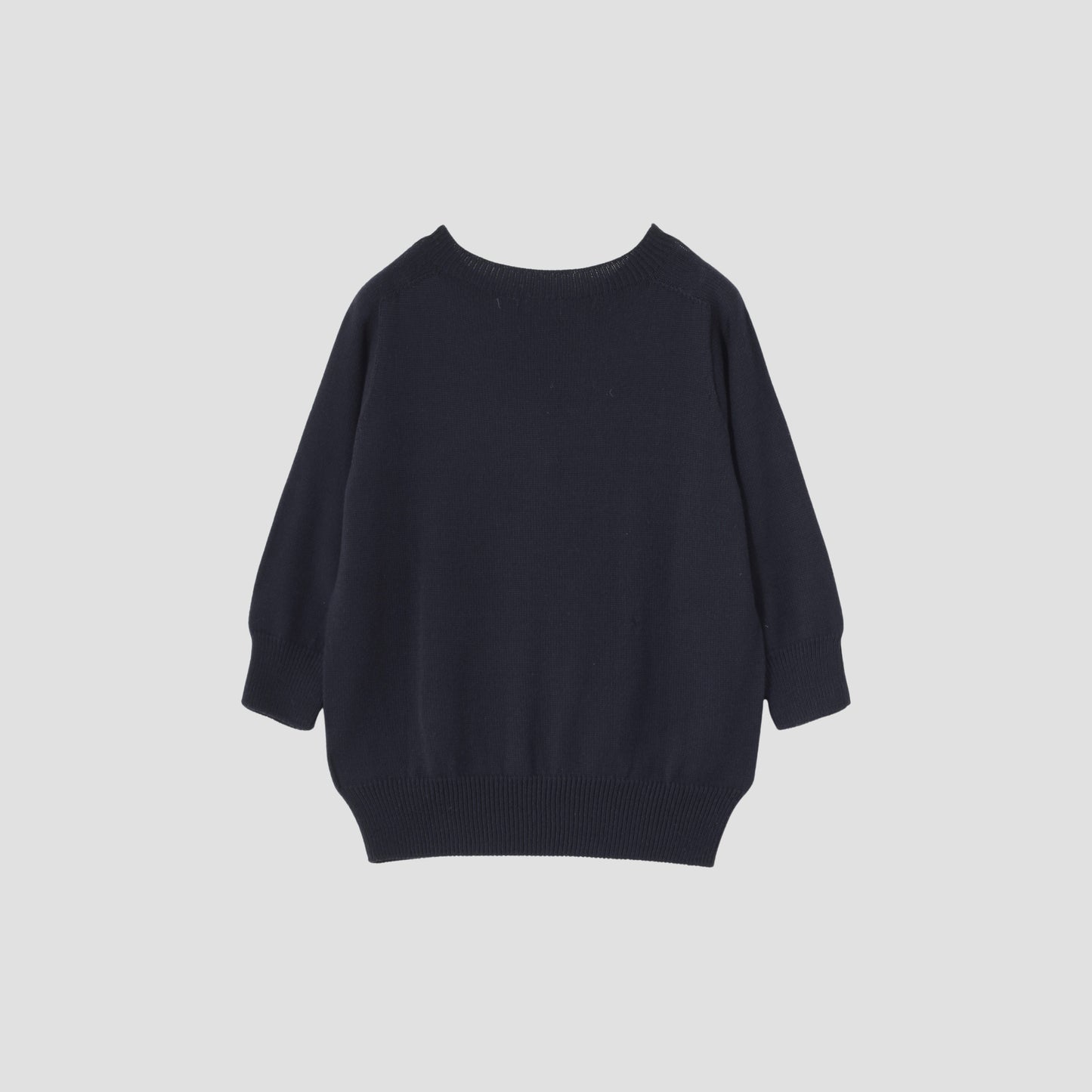 WOOL COTTON JUMPER KNIT