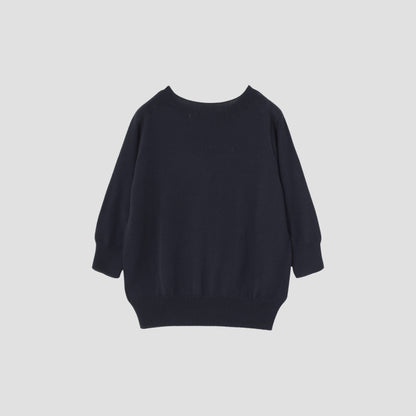 WOOL COTTON JUMPER KNIT