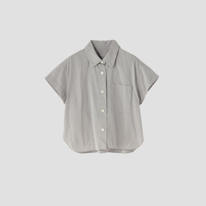 COTTON POPLIN SHIRT