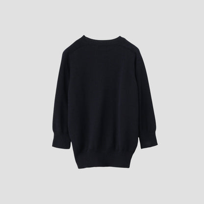 WOOL COTTON KNIT