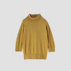 SEA ISLAND COTTON TURTLE NECK KNIT