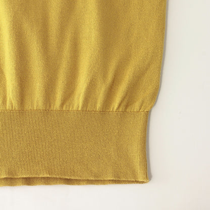 SEA ISLAND COTTON TURTLE NECK KNIT