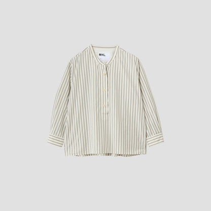 OUTLINE COTTON STRIPE SHIRT