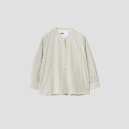 OUTLINE COTTON STRIPE SHIRT
