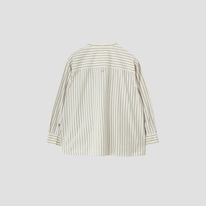 OUTLINE COTTON STRIPE SHIRT