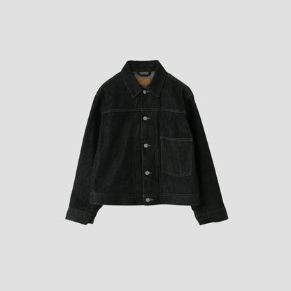 ORGANIC COTTON DENIM BLOUSON