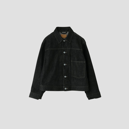 ORGANIC COTTON DENIM BLOUSON