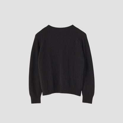 TWISTED CASHMERE WOOL KNIT