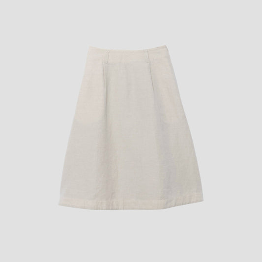 COTTON LINEN SKIRT