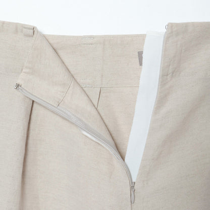 COTTON LINEN SKIRT