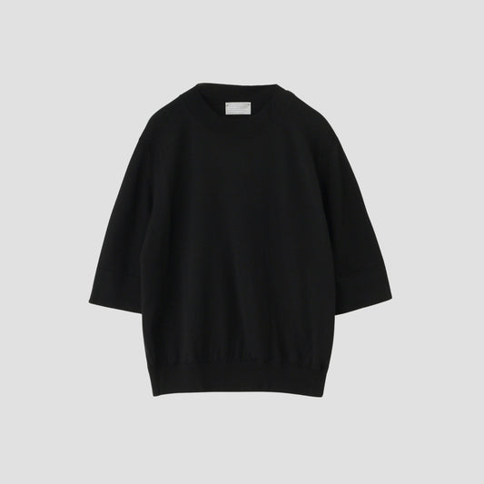 DEEP RIB T SHIRT KNIT