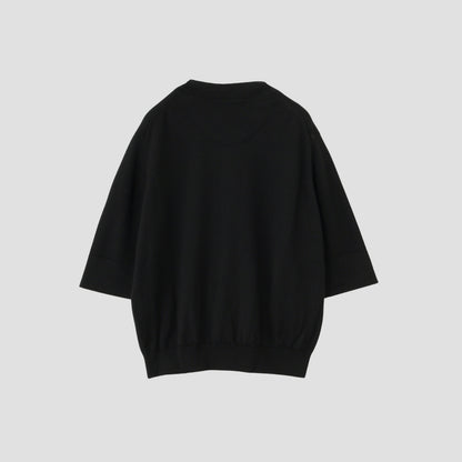 DEEP RIB T SHIRT KNIT