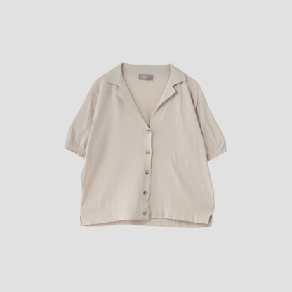 SUPERFINE COTTON CARDIGAN KNIT