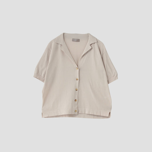 SUPERFINE COTTON CARDIGAN KNIT