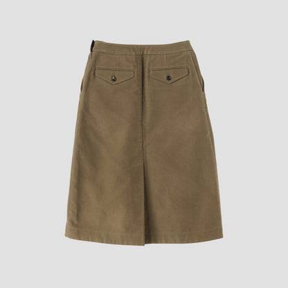 HEAVY MOLESKIN SKIRT