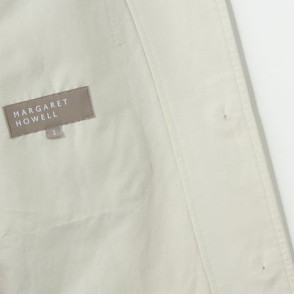 COTTON LINEN TWILL BLOUSON
