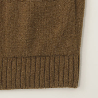 TWISTED CASHMERE WOOL CARDIGAN KNIT
