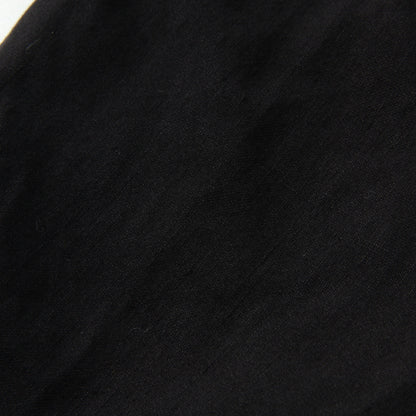 LINEN COTTON TWILL TROUSERS
