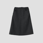 FLANNEL WOOL SKIRT