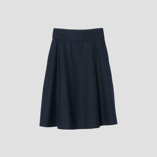 FINE WOOL FLANNEL SKIRT