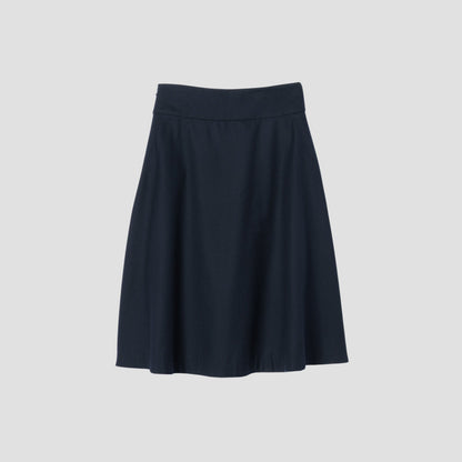 FINE WOOL FLANNEL SKIRT