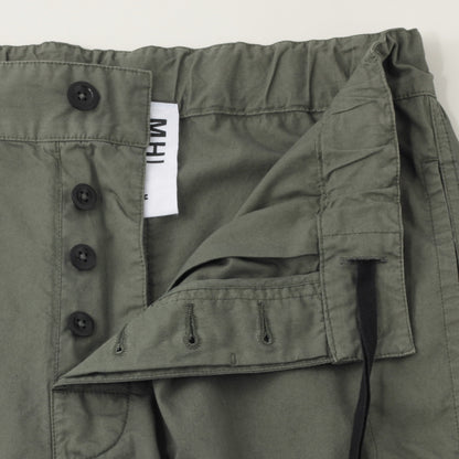 SUPERFINE COTTON TWILL TROUSERS