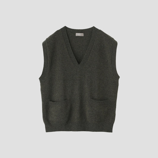POCKET SLIPOVER KNIT