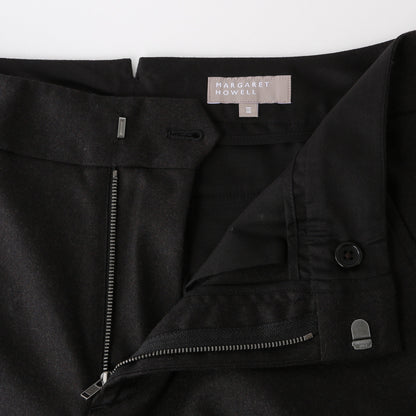 FINE WOOL FLANNEL TROUSERS