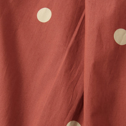 BIG SPOT COTTON SKIRT