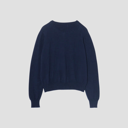 RIBBON CARDIGAN KNIT