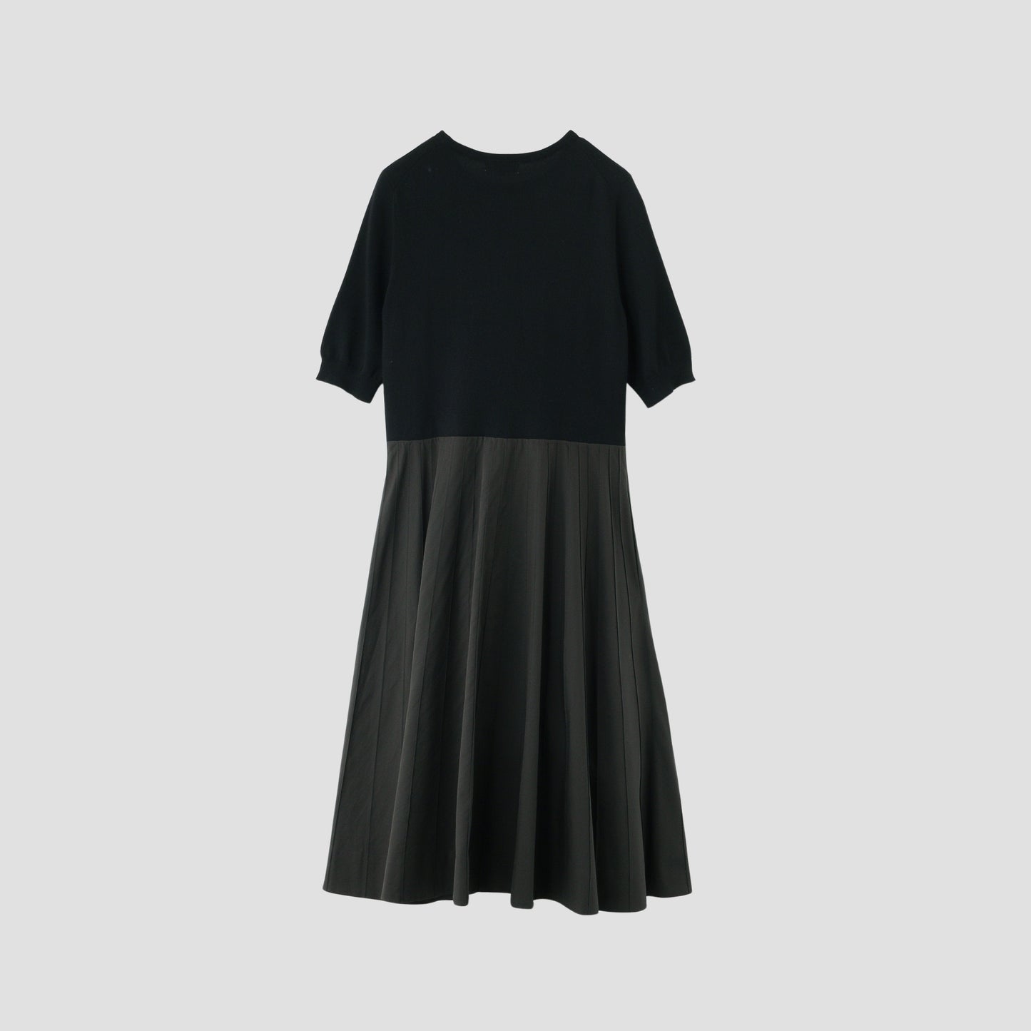 COTTON SILK POPLIN DRESS