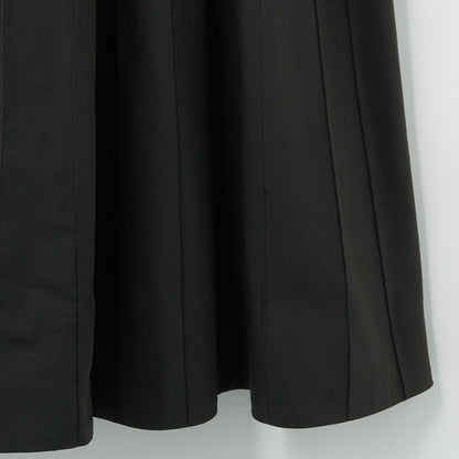 COTTON SILK POPLIN DRESS