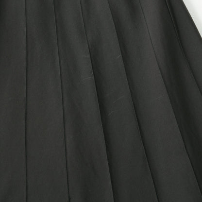 COTTON SILK POPLIN DRESS