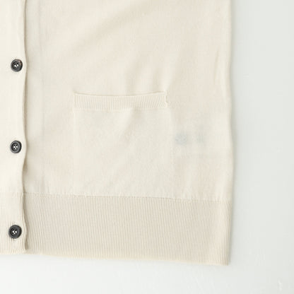 POLO COLLAR CARDIGAN KNIT