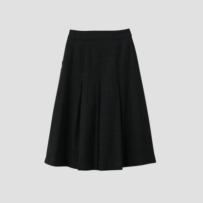 FINE WOOL FLANNEL SKIRT