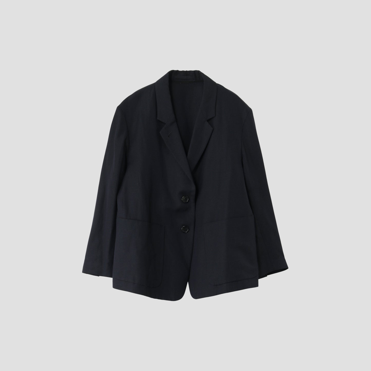 LINEN WOOL HOPSACK JACKET