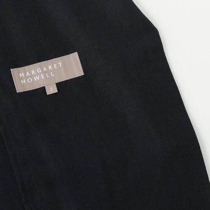 LINEN WOOL HOPSACK JACKET