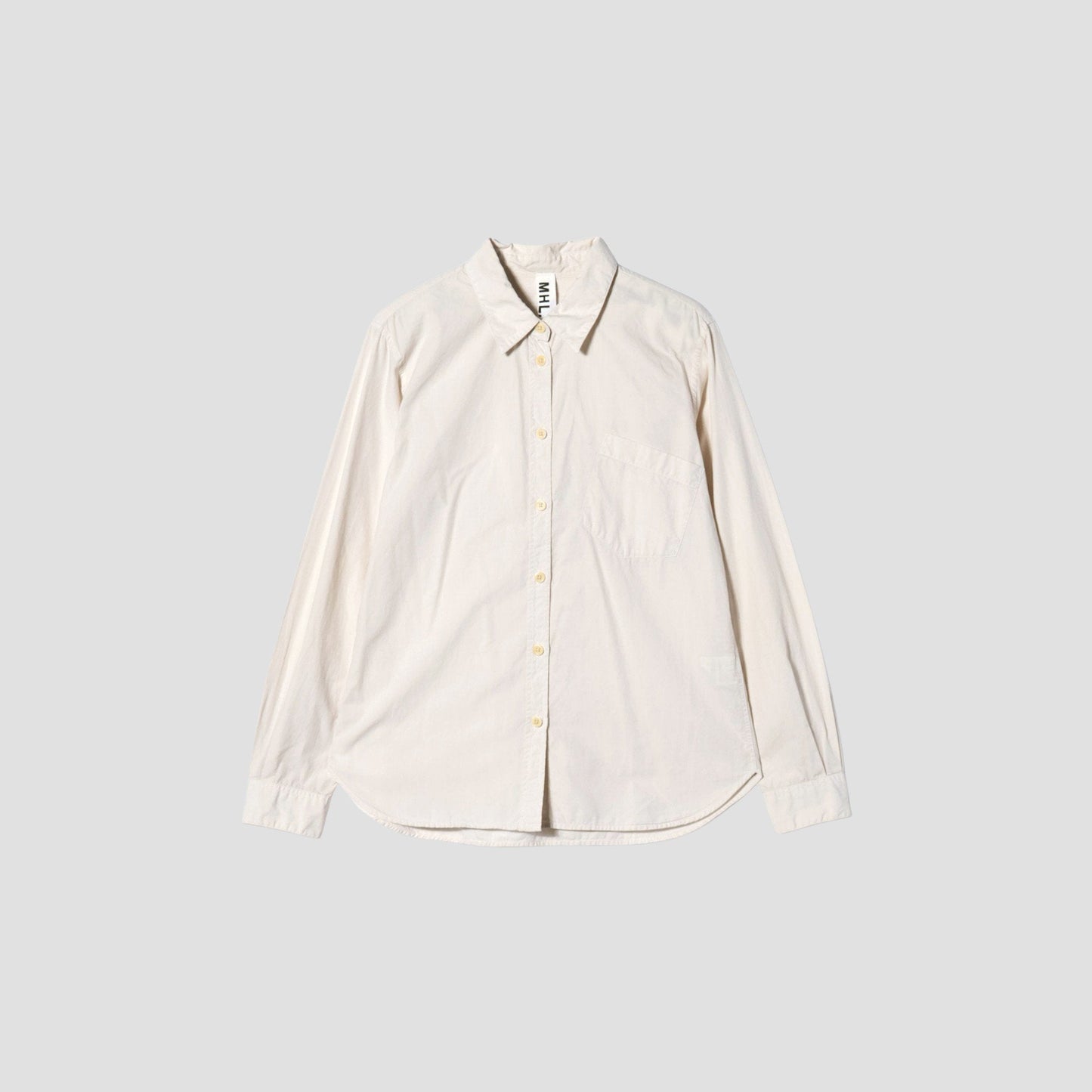 GARMENT DYE POPLIN SHIRT